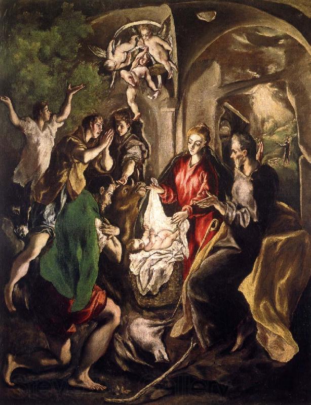 El Greco The Adoratin of the Shepherds